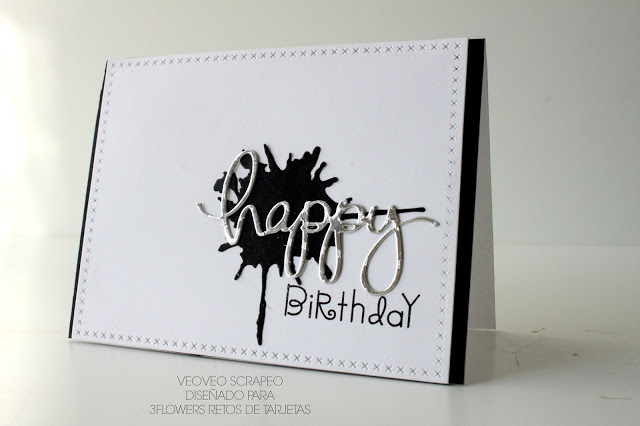 Card made by Rocío from the blog Veo Veo Scrapeo.