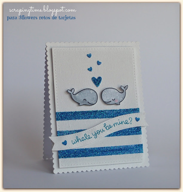 Card made by Yolanda from the blog Scraping Time.