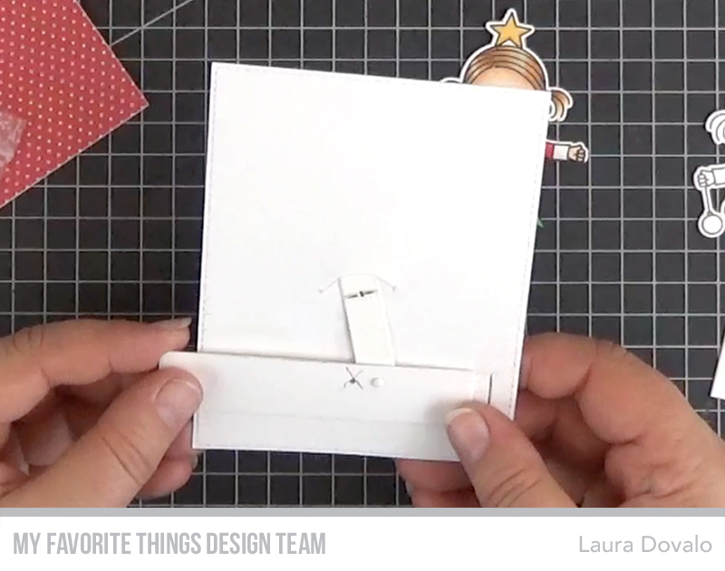 Screenshot from interactive dancing Christmas card tutorial.