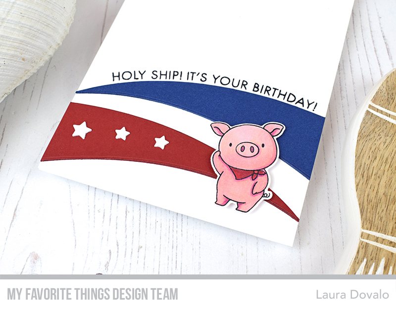 Close up of CAS nautical card.