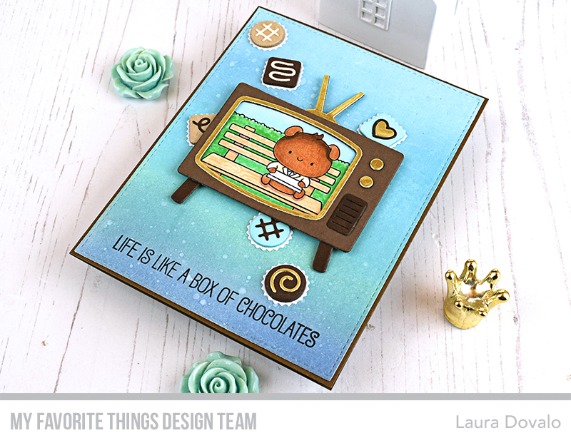 Card with iconic movie scene by Laura Dovalo for MFT.