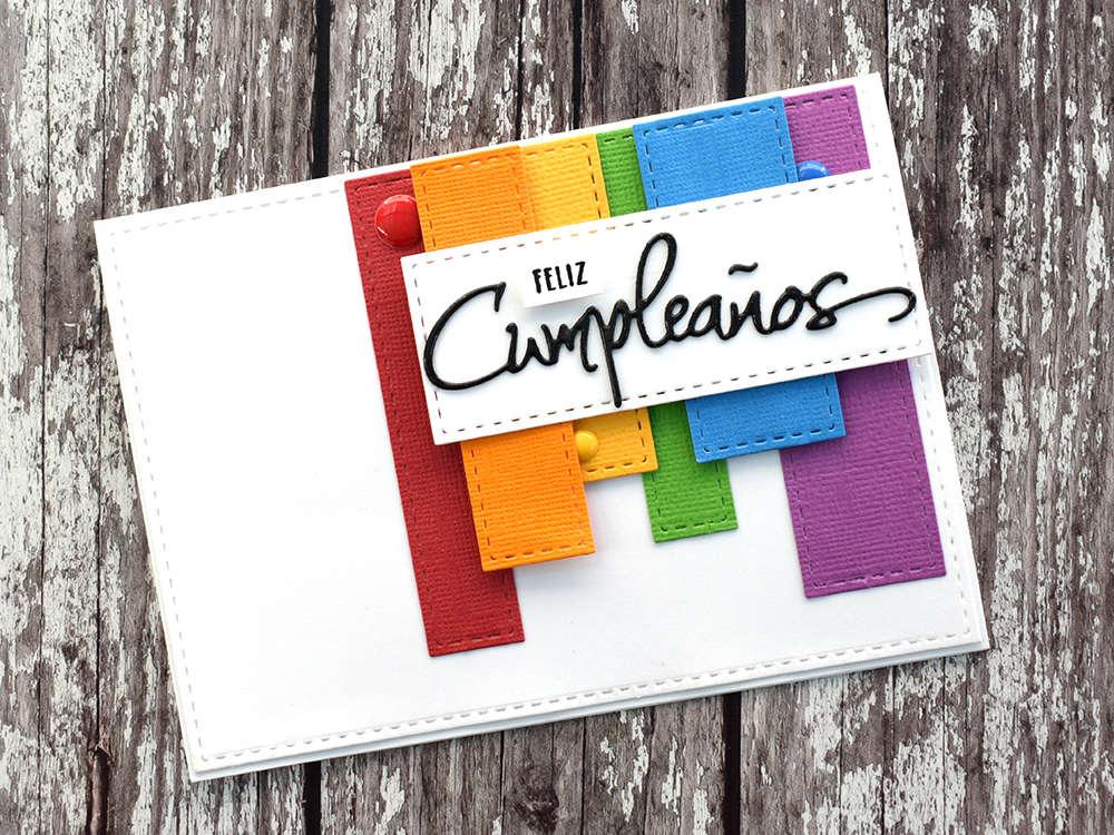 Tarjeta CAS inspirada en un sketch para el reto de septiembre de La Pareja Creativa